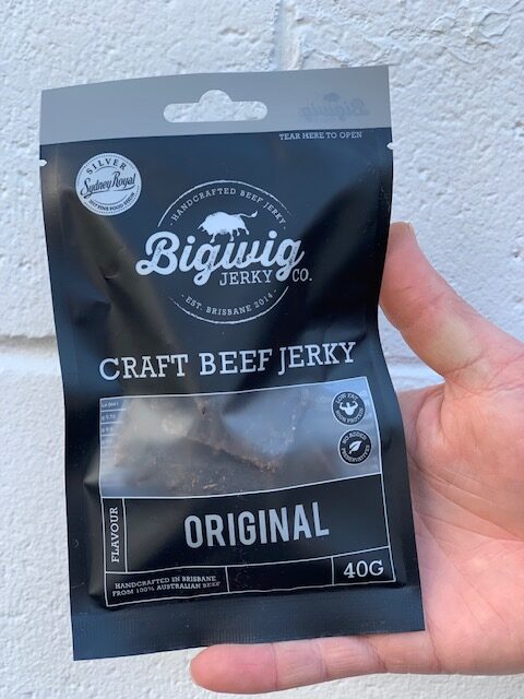 Bigwig craft beef jerky.